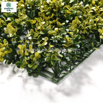 Venta caliente jardín paisaje artificial Buxus mat plástico topiary seto